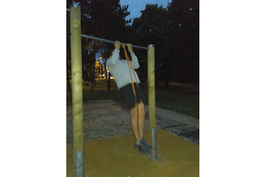 Outdoor training - Shyby podhmatem